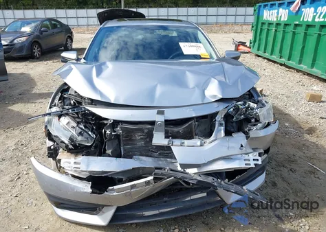 2018 Honda Civic Ex from USA, damaged, VIN 19XFC2F70JE044428